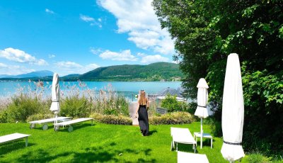 RARITÄT Hausfeeling Nähe Velden am Wörthersee - Garten-Seewohnung in den ROSENHOF RESIDENZEN Wörthersee