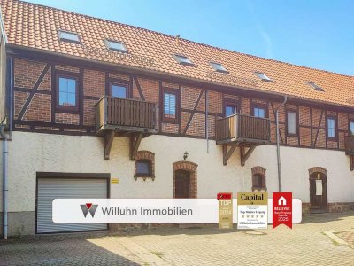 Kapitalanlage mit Geschichte – Ritterlicher Freihof mit Wohneinheiten, Gewerbe und Photovoltaik