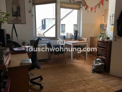 Tauschwohnung: Gemütliche 1-Zimmer-Wohnung gegen 2-Zimmer-Wohnung