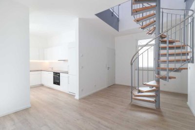Neubau-Maisonette-Wohnung mit Charme: Wohnkomfort auf zwei Ebenen!
