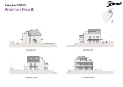 Neubauprojekt "Lakeview LIVING" | 3-Zimmer Eigentumswohnung mit XXL Garten | TOP 1B