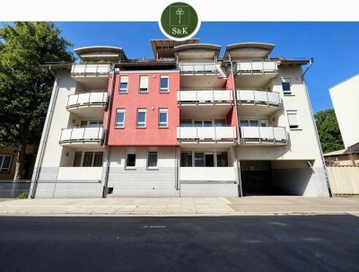 Attraktive 2-Zimmer-Wohnung mit Balkon und Tiefgaragenstellplatz zentral in Offenburg