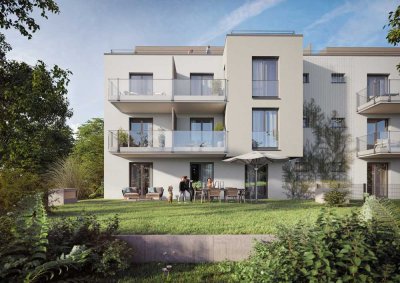 Naturnahes Wohnen: 3-Zimmer-Wohnung mit Balkon und TG-Stellplatz