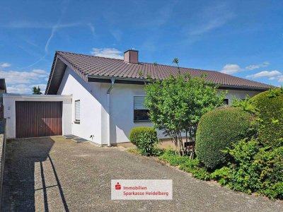 Ruhig gelegenes Einfamilienhaus im Bungalowstil in Wiesloch-Baiertal