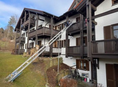 2,5 Zimmer-Wohnung mit 2 Balkonen in Schnaitsee im Chiemgau mit ca. 70qm