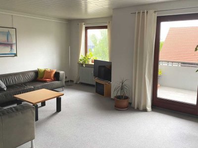 4-Zi.-ETW mit Balkon und mit großzügigen Garten in Dornstadt. Familienfreundliche Wohngegend