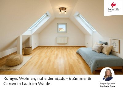 6 Zimmer, 4 Etagen, Sauna – Solide Doppelhaushälfte – Wohnqualität in Laab im Walde