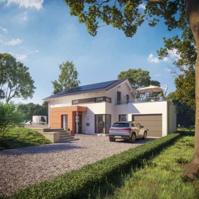 Elegantes Einfamilienhaus inklusive Grundstück vor den Toren Forchheims