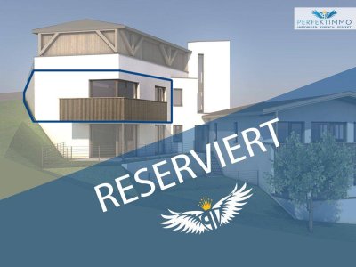 Neubau: Wohnen mit Rifflerblick - 2-Zimmer-Wohnung Top 7 mit L-förmigem Panoramabalkon
