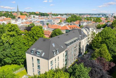 Stilvolle Erdgeschosswohnung mit großer Terrasse in ruhiger zentraler Lage