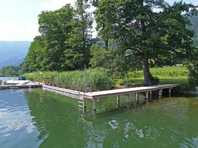 Großzügige Gartenwohnung mit Seeblick und Seezugang