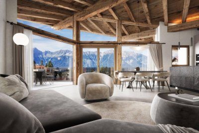 Neubau-Dachgeschosswohnung mit traumhaftem Ausblick