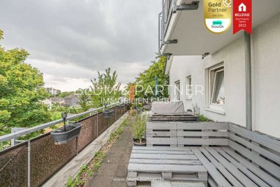 Helle Zwei Zimmer Eigentumswohnung mit großem Balkon in Leverkusen