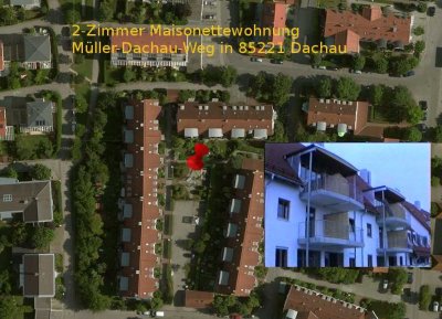 2-Zimmer Maisonettewohnung in Dachau