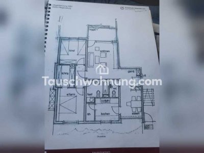 Tauschwohnung: 3,5 Zimmer Wohnung mit lichtdurchflutetem Wohnzimmer in Graß