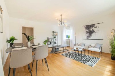 Helle 3-Zi.-ETW in Sinsheim mit Balkon, Tiefgarage, Einbauküche und BKW, 80 m² in guter Lage
