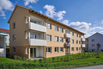 PROVISIONSFREI - ERSTBEZUG - 4-Zimmer-Wohnung in ruhiger Lage mit Balkon und tollem Ausblick - geförderte Miete - 4 Zimmer