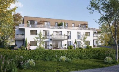 ab sofort! - Optimal für Singles & Paare! 2-Zimmer-Neubauwohnung mit eigener Terrasse & Stellplatz