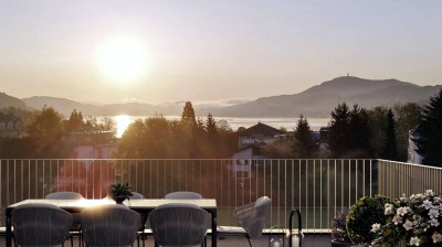 *Privater Seezugang in Velden am Wörthersee* - Neubau 3-Zimmer-Gartenwohnung.
