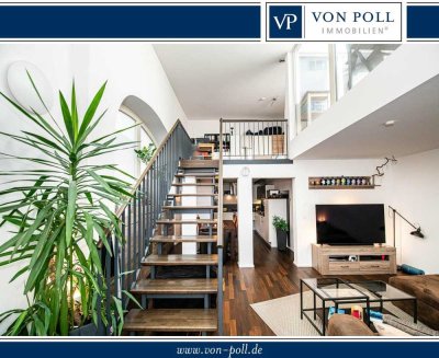 Schöne Galeriewohnung mit Dachterrasse