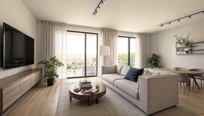 Modernes Einfamilienhaus mit Terrasse & Balkon – QNG-Standard