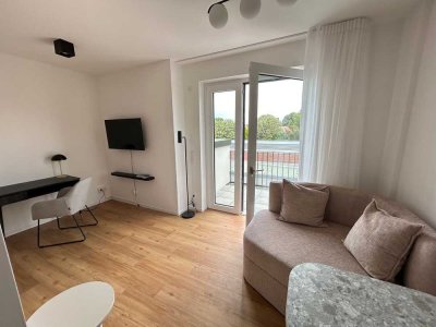 Vollmöbliertes Design-Apartment inkl. Einbauküche und Loggia | kurzfristig verfügbar