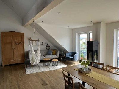 Elegante Maisonette-Wohnung mit traumhaftem Ausblick und hochwertiger Ausstattung in Filderstadt