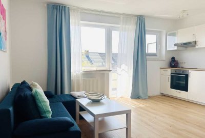 Modernes Apartment mit Südbalkon und Einbauküche | Komplett eingerichtet