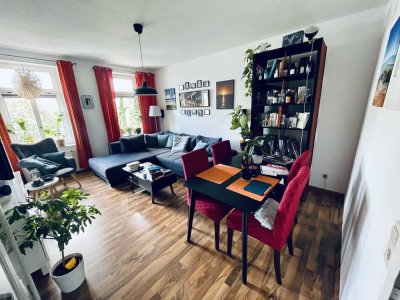 Reserviert: Helle 3-Zimmer-Wohnung mit Balkon in Leipzig-Stötteritz, 3. OG