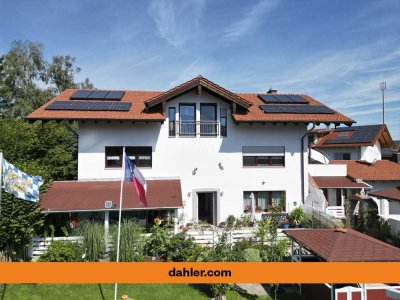 DAHLER - Attraktive Terrassenwohnung mit viel Platz und Gestaltungspotenzial in Bernau am Chiemsee