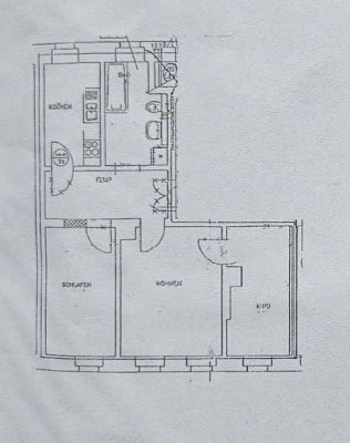 EG – Helle 3-Zimmer-Wohnung in Lindenau/Plagwitz, ganz nah am Kanal