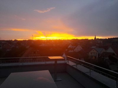 Neuwertige Penthouse Wohnung - mit Aufzug und XL Garage ! auch Tausch Immobilie !