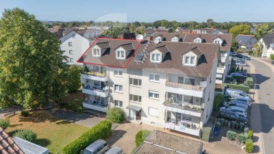 3 ZKB + STELLPLATZ: DG-WOHNUNG IN FELDNÄHE
