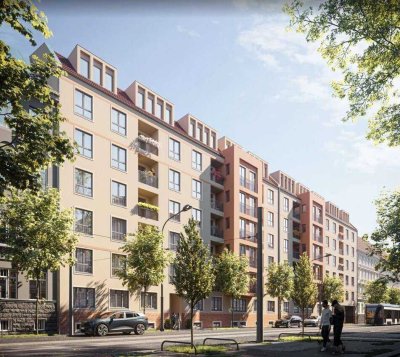 Hochwertiger Erstbezug mit Parkett, Balkon und moderner EBK!