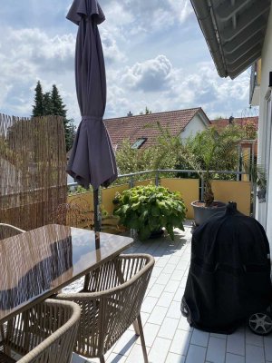 Wohlfühlen in Erdmannhausen – sanierte 3,5 Zimmer Wohnung mit Ost- und Westbalkon