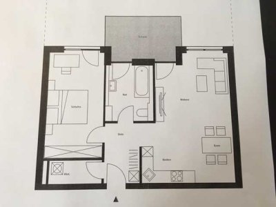 2 Zimmer Wohnung am Engelberg zu vermieten