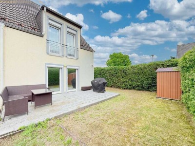 Modernisiertes Reihenendhaus mit sonnigem Garten - Gepflegtes Zuhause in Schönefeld-Waltersdorf