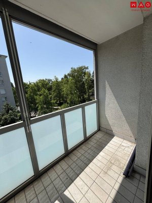 1-Raum-Wohnung mit Loggia in der beliebten Muldenstraße! Ab sofort!