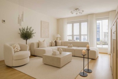 Sonnige 3-Zimmer-Wohnung mit Terrasse und Tiefgarage in Baden-Baden-Zentrum