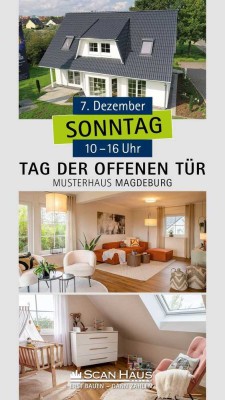 Sonntag der 07. Dezember, Tag der offenen Tür in Magdeburg von 10.00 - 16.00 Uhr