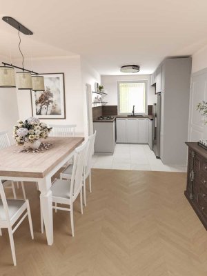 4-Zimmer-Wohnung mit 2 Balkonen und 500qm eigenen Garten in Feldafing See Nähe