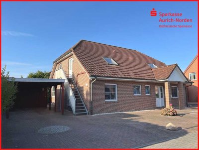 Sehr gepflegtes Wohnhaus mit Carport in ruhiger Wohnlage in Greetsiel