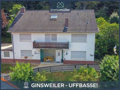 PREISREDUZIERUNG! 1-2 Familienhaus mit großem Grundstück in Ginsweiler!