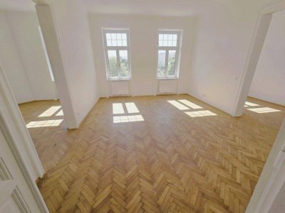 ++ Jugendstil-Juwel im Wiener Altbau mit ZWEI Kaminanschlüssen + Unter Sankt Veit U-BAHN + 5-Zimmer 125m² + VERANDA 5,33m² ++