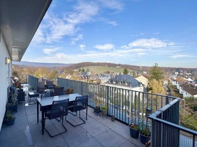 ''Rarität mit goldenen Aussichten'' 
Exklusives Penthouse mit Wahnsinns-Ausblick in Wiesbaden