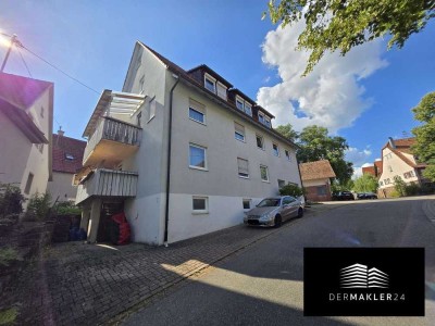 Charmante 4-Zimmerwohnung mit Balkon, Garage und Einbauküche in Effringen zu verkaufen...