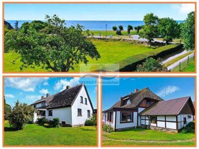 Reetgedeckter Traum mit unverbautem Boddenblick – Historisches Anwesen!