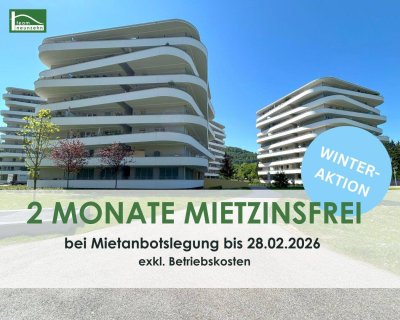 AKTION - 2 MONATE MIETZINSFREI - Zwischen Stadtleben und Parklandschaft – Green City Living in Graz