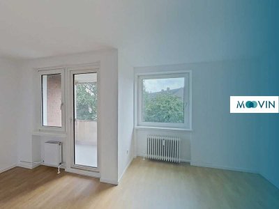 MEER ERLEBEN: Schöne 3-Zimmer-Wohnung mit Tageslichtbad und Balkon