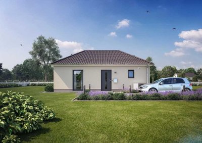 3-ZKB Bungalow mit 82qm zum unschlagbaren Aktionspreis - schlüsselfertige Massivbauweise!